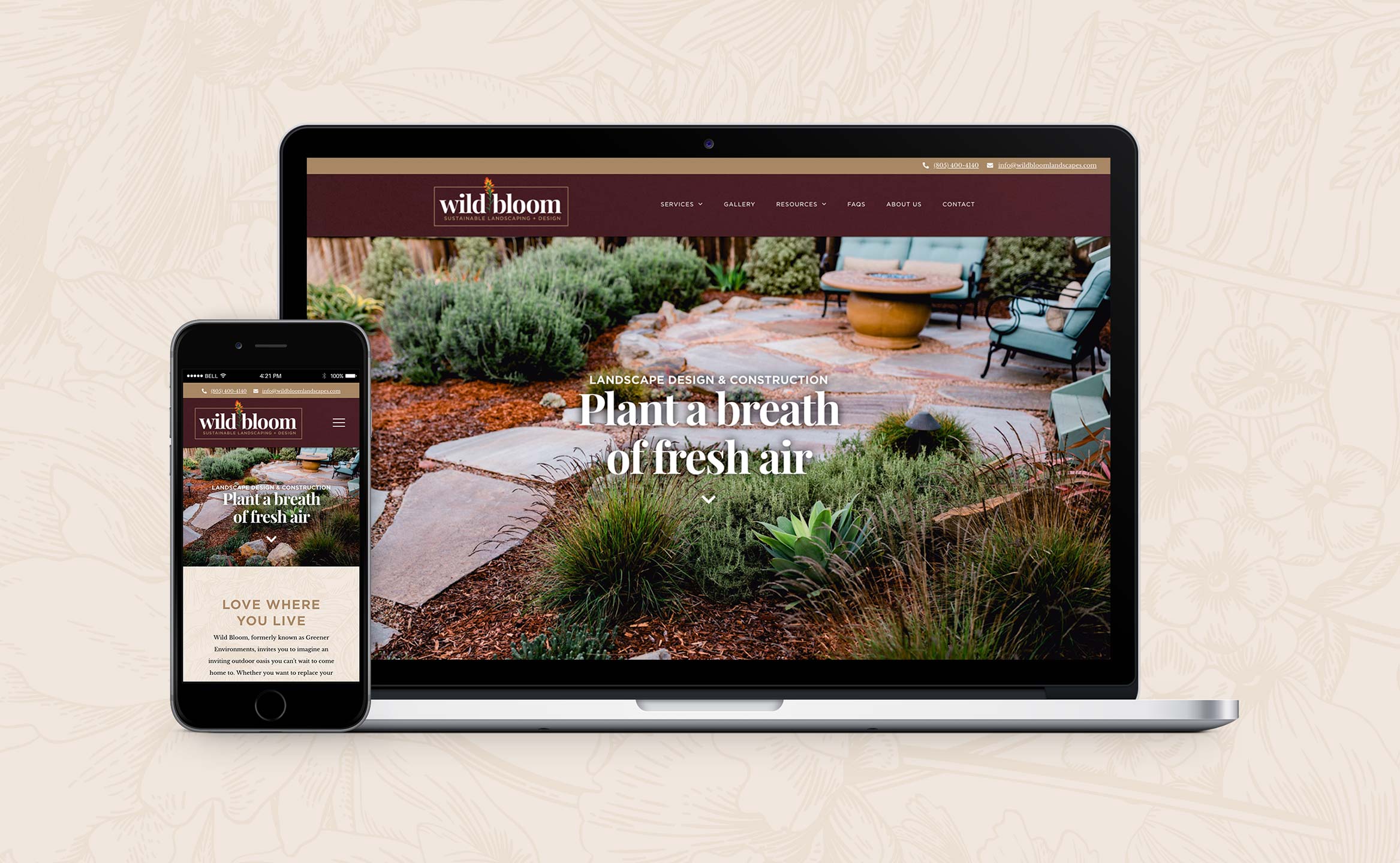 Wild Bloom Website